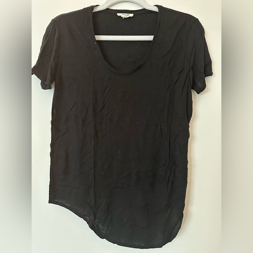 Helmut Lang Asymmetrical Hem Tee